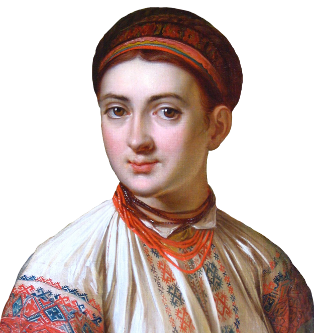 Girl from Podolye by V. Tropinin